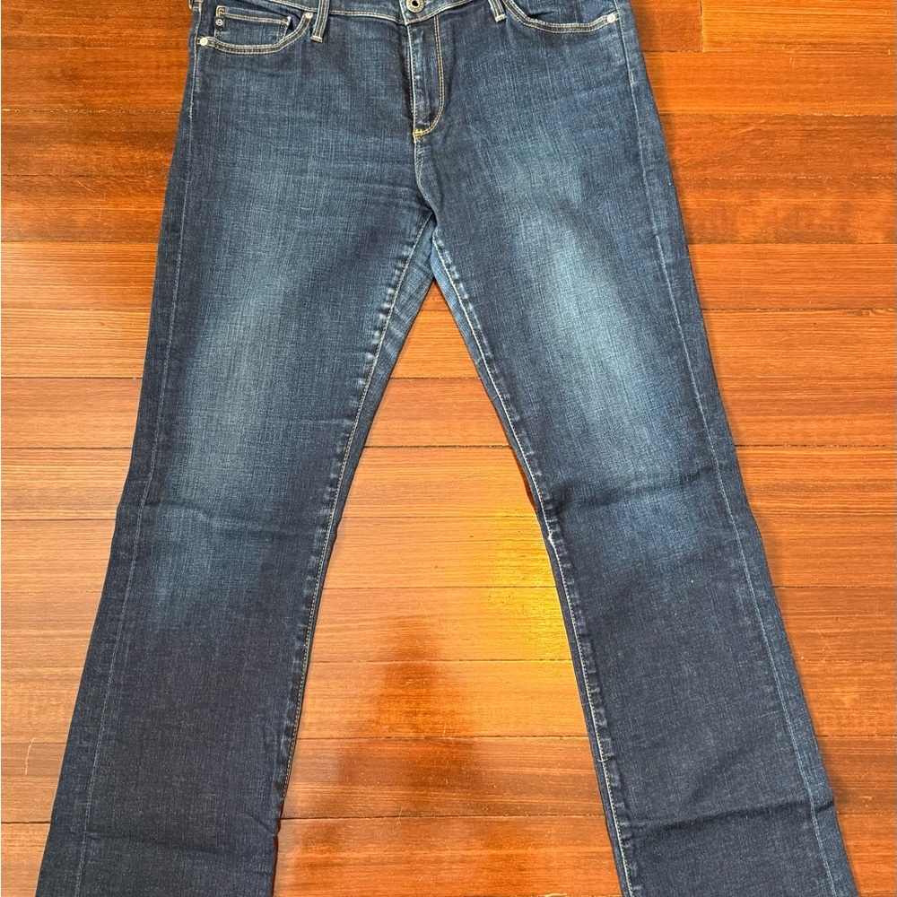 Ag Adriano Goldschmied Dark Blue Boot Cut Jeans